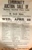 Burgess, Thomas F. Auctioneer Sale Bill for Mr. Harold Dobson, Community Sale, 1953 Burgess, Thomas F. Auctioneer Sale Bill for Mr. Harold Dobson, Community Sale, 1953
