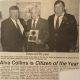Collins, Alva is Citizen of the Year Collins, Alva is Citizen of the Year