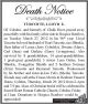 Turcotte, Lloyd death notice Turcotte, Lloyd death notice