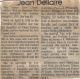 Delaire, Susan Jean DICK obituary Delaire, Susan Jean DICK obituary