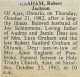 Robert Jackson GRAHAM death