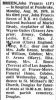 John Francis BREEN obituary John Francis BREEN obituary