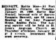 01617-Bennett, Hattie Mae nee Nontell death notice 01617-Bennett, Hattie Mae nee Nontell death notice