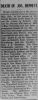 01617-Bennett, Joseph obituary 01617-Bennett, Joseph obituary