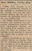 CHx-Cobden Curling Club - starting the build 1960 CHx-Cobden Curling Club - starting the build 1960