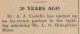 CHx-30 Yrs Ago Column: A.J. Costello opens ice cream parlor CHx-30 Yrs Ago Column: A.J. Costello opens ice cream parlor