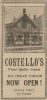 CHx-Costello's Ice Cream Parlour advertisement CHx-Costello's Ice Cream Parlour advertisement