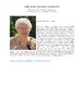 Hawthorne, Lillis Irene nee Bennett obituary Hawthorne, Lillis Irene nee Bennett obituary