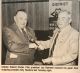 Cobden Civitan transfer of gavel 1990 Cobden Civitan transfer of gavel 1990