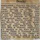 Thrasher, Florence Elizabeth MATTHEWS death Thrasher, Florence Elizabeth MATTHEWS death