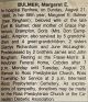 Bulmer, Margaret E. BINGHAM obituary Bulmer, Margaret E. BINGHAM obituary