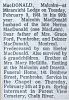 Malcolm MACDONALD obituary Malcolm MACDONALD obituary