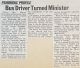 CHURCH-CALVIN UNITED CHURCH minister, Rev. Murray McGlashin CHURCH-CALVIN UNITED CHURCH minister, Rev. Murray McGlashin