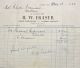 Elisha FRANCIS funeral receipt Elisha FRANCIS funeral receipt