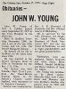 Young, Wm John obituary