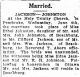 Jackson, Clifford & Ethel Johnson wed Jackson, Clifford & Ethel Johnson wed