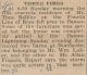 Three fires due to storms - Thos Rollins; Allen Francis; Wm Luker Three fires due to storms - Thos Rollins; Allen Francis; Wm Luker
