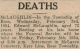 McLaughlin, Edward death notice