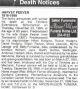 Peever, Harvey Allan obituary Peever, Harvey Allan obituary