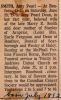 Smith, Amy Pearl nee Dean obituary Smith, Amy Pearl nee Dean obituary