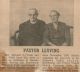 BHx-Veals, Rev. Howard leaves Beachburg BHx-Veals, Rev. Howard leaves Beachburg