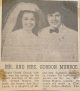 Gordon Munroe & Ann MACLAREN wed