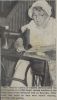 Collins, Beatrice sewing at craft fair
