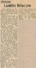 Briscoe, Luella nee Francis obituary Briscoe, Luella nee Francis obituary