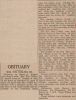 Collins, Martha nee Argue obituary Collins, Martha nee Argue obituary