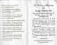 Code, George Willard funeral card