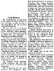 Bennett, Fred obituary Bennett, Fred obituary