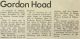 Hoad, Gordon K. obituary Hoad, Gordon K. obituary