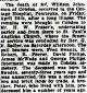Johnson, William death Johnson, William death