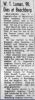 Lumax, William T. obituary Lumax, William T. obituary