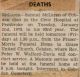 McLaren, Samuel death notice