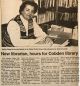 CHx-Cobden has new librarian Heather Steege CHx-Cobden has new librarian Heather Steege