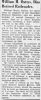 Oattes, Wm H. obituary Oattes, Wm H. obituary