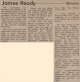 Ready, James obituary