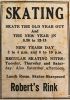 CHx-Roberts Rink - Skating advertisement CHx-Roberts Rink - Skating advertisement