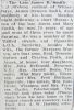 Smith, James Dawson obituary Smith, James Dawson obituary