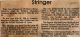 Stringer, Rose nee Chaput obituary Stringer, Rose nee Chaput obituary