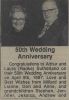 Sutherland, Arthur & Laura nee Radke 50th Anniversary Sutherland, Arthur & Laura nee Radke 50th Anniversary