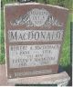 Gravestone-MacDonald, Robert Alexander & Evelyn Violet McIntyre Gravestone-MacDonald, Robert Alexander & Evelyn Violet McIntyre