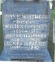 Gravestone-Thrasher, James Walter & Vira Whitmore; dau Almira Gravestone-Thrasher, James Walter & Vira Whitmore; dau Almira