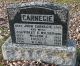Gravestone-Carnegie, John & Violet nee Wilson; children Sapper Weldon Archibald CARNEGIE, Everett, Wilma