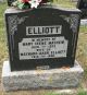 Gravestone-Elliott Maynard and Mary Irene nee Mayhew Gravestone-Elliott Maynard and Mary Irene nee Mayhew