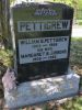 Gravestone-Pettigrew, William B. & Margaret Belle GIBBONS