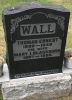 Gravestone-Wall, Thomas Ernest & Mary nee Blackburn Gravestone-Wall, Thomas Ernest & Mary nee Blackburn