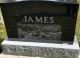 Gravestone-James, Allan reverse side Gravestone-James, Allan reverse side