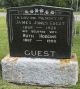 Gravestone-Guest, James Jones & Ruth nee Hodgins